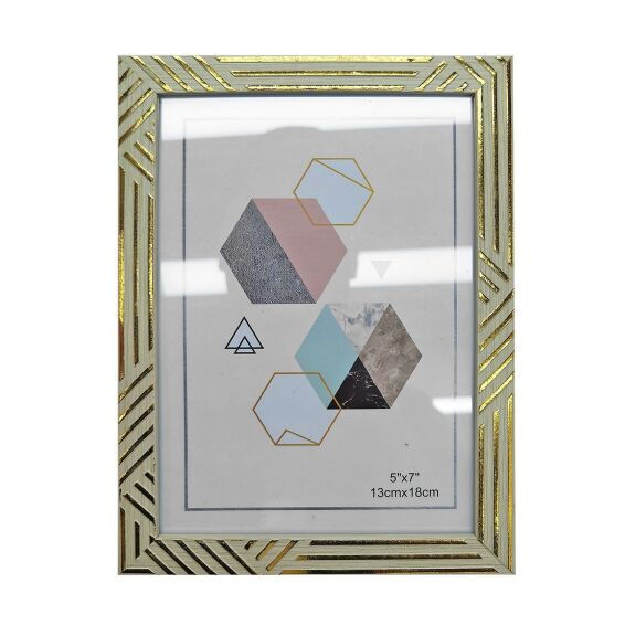 Zitaget Photo of Κορνίζα Πλαστική Τύπου Ξύλο Ανοιχτό 13x18cm Homie 322067