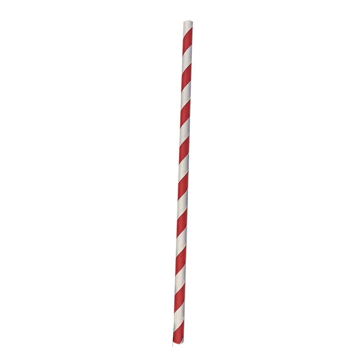 Καλαμάκια Χάρτινα Ριγέ 10τεμ 20cm Homie 3765 - Image 2