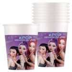 Zitaget Photo of Ποτήρια Χάρτινα Πάρτυ K-POP πακ=8τεμ 200ml K-Pop
