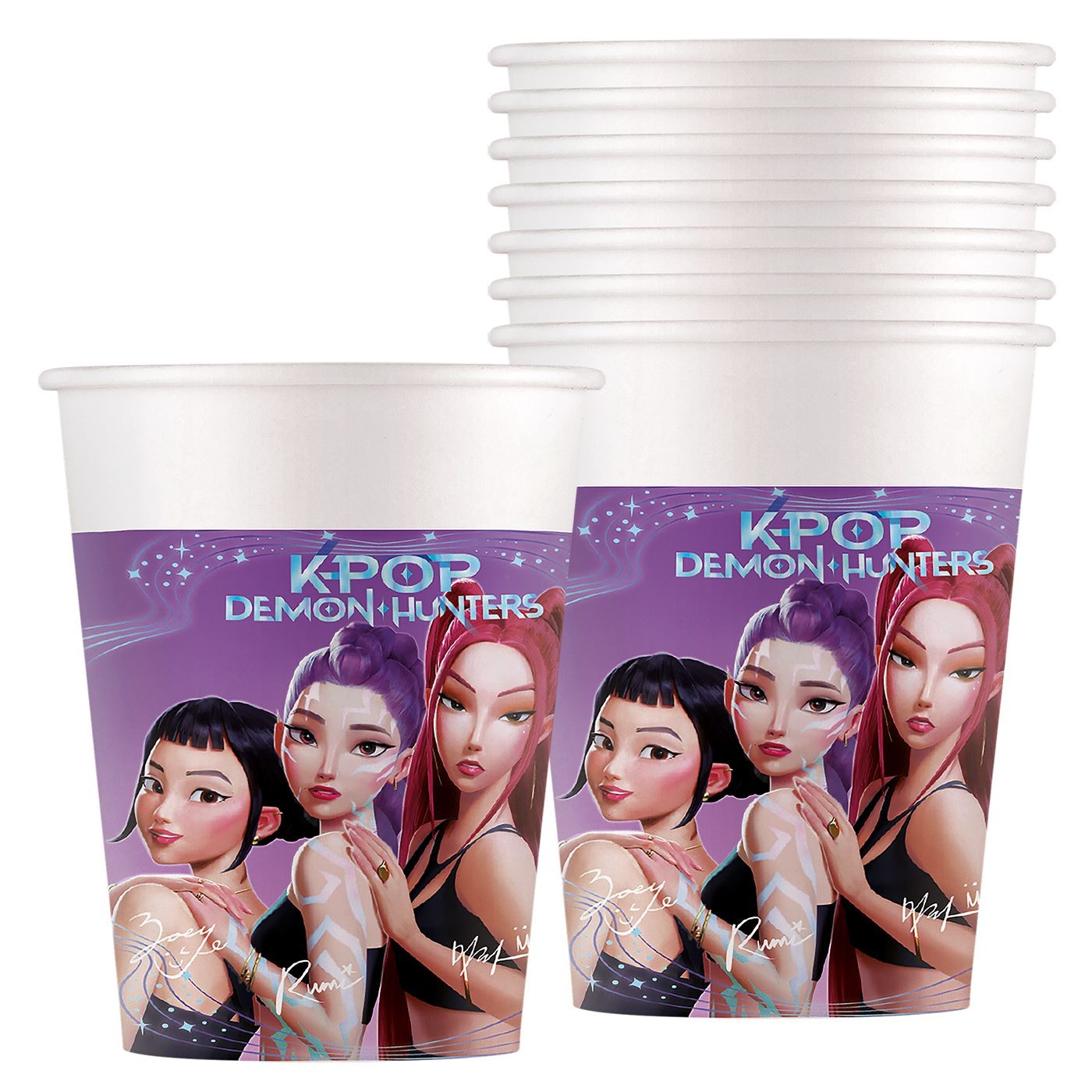 17-77 Zitaget Photo of Ποτήρια Χάρτινα Πάρτυ K-POP πακ=8τεμ 200ml K-Pop