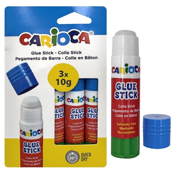 Zitaget Photo of Κόλα Στικ Carioca σετ=3τεμ 3x10g Carioca 42781