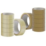 Zitaget Photo of Ταινία Συσκευασίας 38mm Καφέ-Διάφανη 38mm x 66m JustNote 3975
