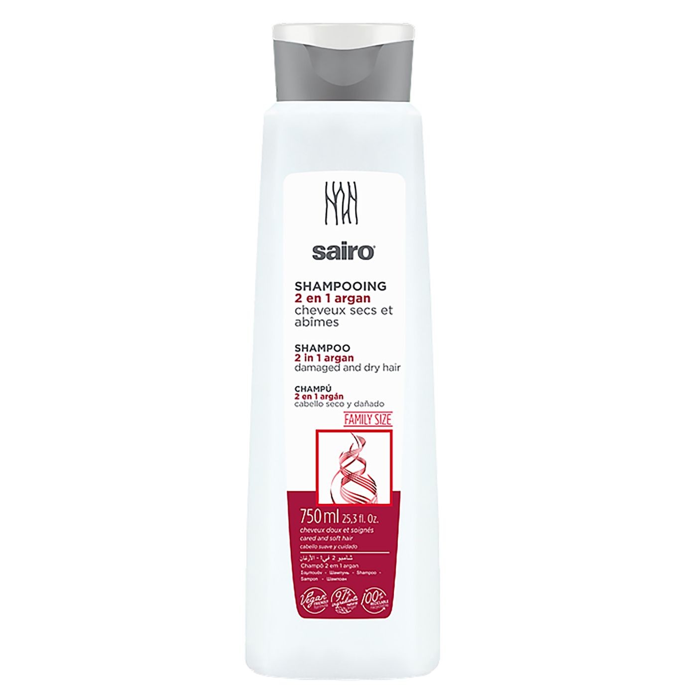 5-105 Zitaget Photo of Σαμπουάν με Argan oil Sairo 750ml Sairo 5115