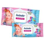 Zitaget Photo of Υγρά Μωρομάντηλα Freshmaker με Καπάκι πακ=72τεμ  4teen4ty 25136