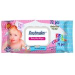 Υγρά Μωρομάντηλα Freshmaker με Καπάκι πακ=72τεμ  4teen4ty 25136 - Image 2