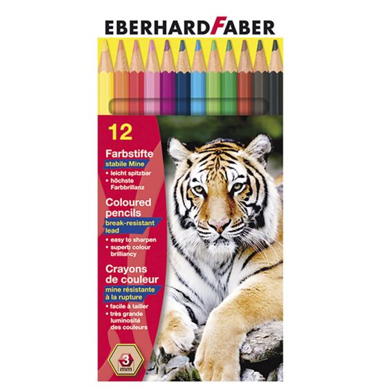 Zitaget Photo of Ξυλομπογιές Faber σετ=12χρωματα  Faber 5148-12
