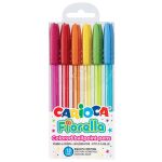 Zitaget Photo of Στυλό Carioca Fiorella 6 Χρώματα Ballpoint 1.0mm  Carioca 42774
