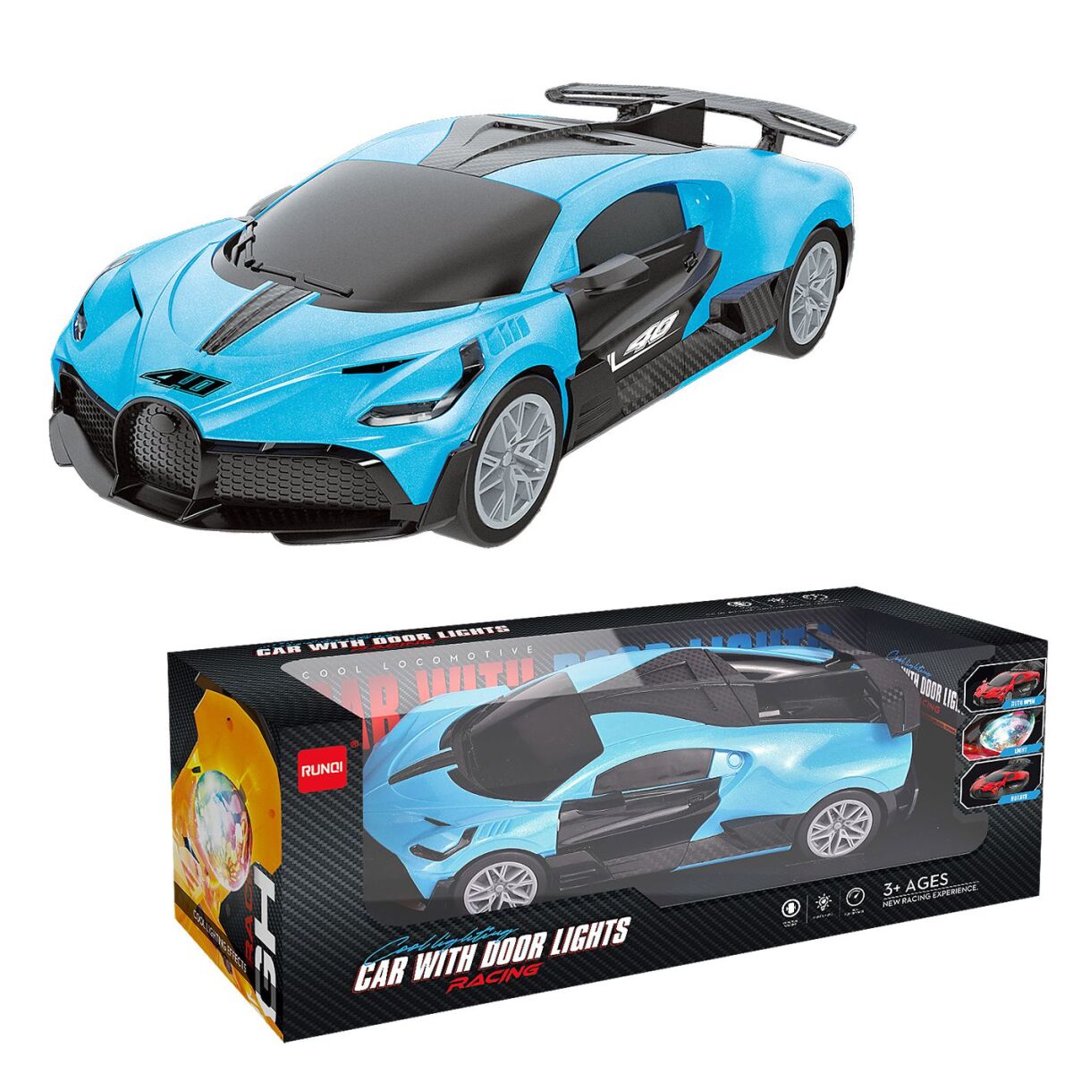 Οχημα Μπαταρίας Bugati 28x11x12cm ToyMarkt 88869 - Image 2