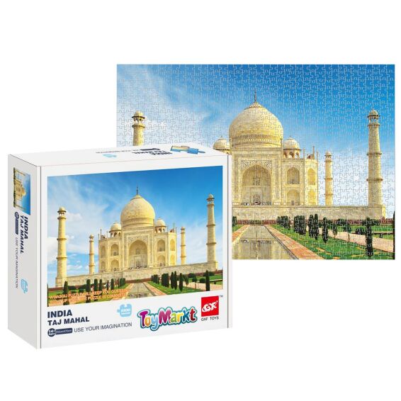 Zitaget Photo of Παζλ 1000 τεμ taj Mahal India 25x20x5cm ToyMarkt 891775