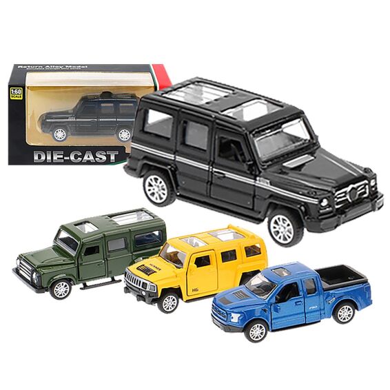 Zitaget Photo of Die Cast Pull Back 1:60 off Road 12x6x5cm ToyMarkt 902317