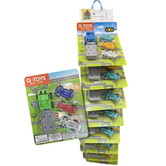Zitaget Photo of Καρτέλα Mini Cars Pull Back 23x16x5cm ToyMarkt 902362
