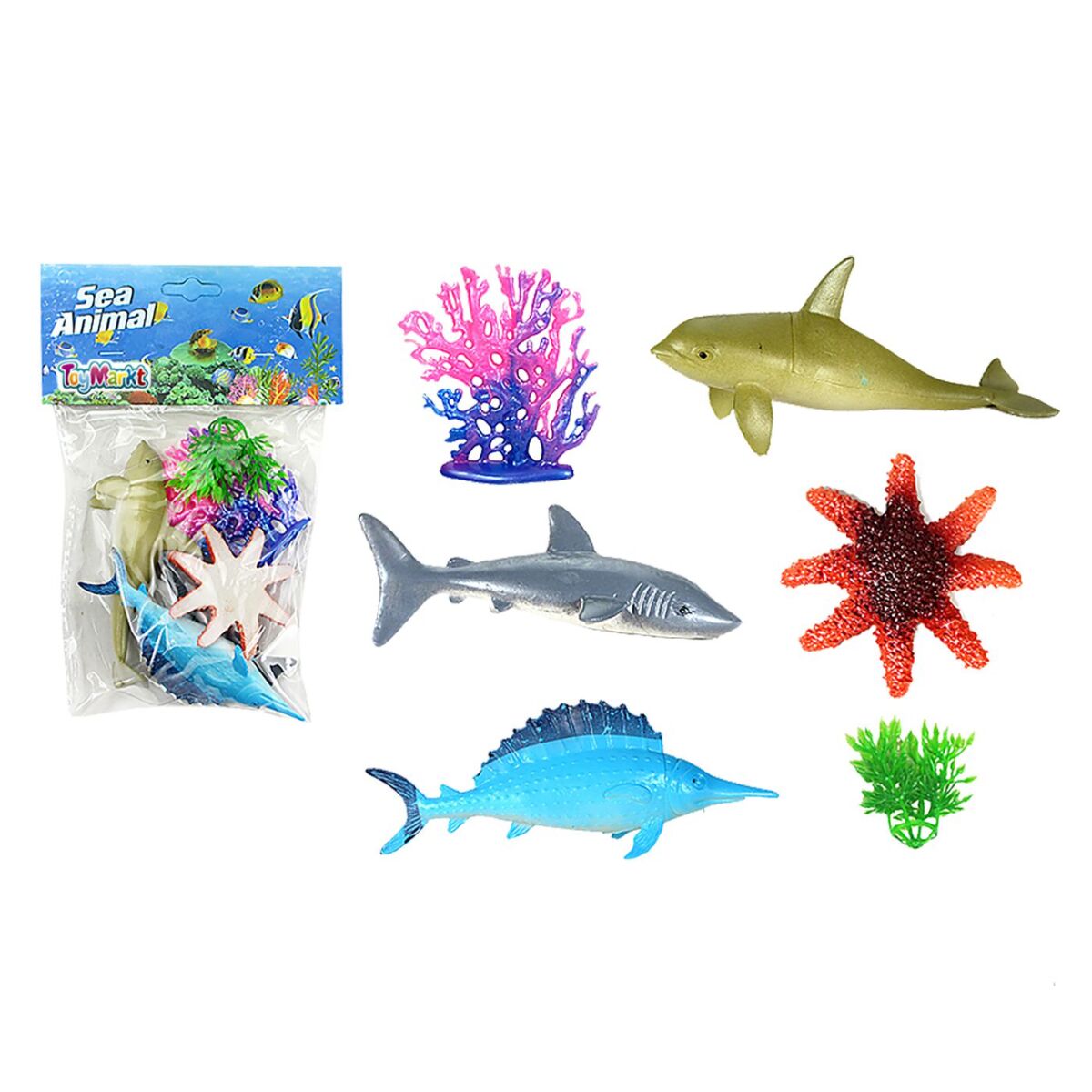 Σετ ζώα της Θάλασσας 15x24cm ToyMarkt 913184 - Image 2
