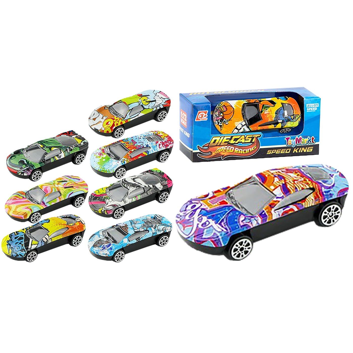 71-3376 Zitaget Photo of Αυτοκινητάκι die Cast Free Wheels Πολύχρωμο 9x4x3