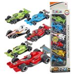 Zitaget Photo of Κουτί 6 Φόρμουλες 8cm Μεταλλικές Free Wheels 35x9x4cm ToyMarkt 913481