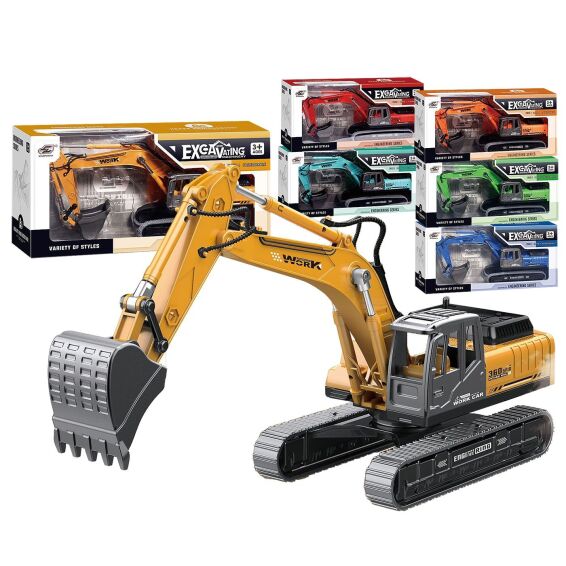 Zitaget Photo of Ερπυστριοφόρο Εκσκαφέας Free Wheels 24x12x7cm ToyMarkt 913566