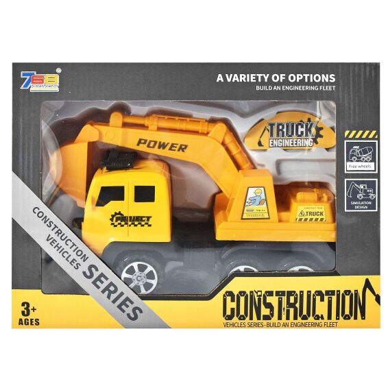 Zitaget Photo of Εκσκαφέας Free Wheels σε Κουτί 30x22x9cm ToyMarkt 913594