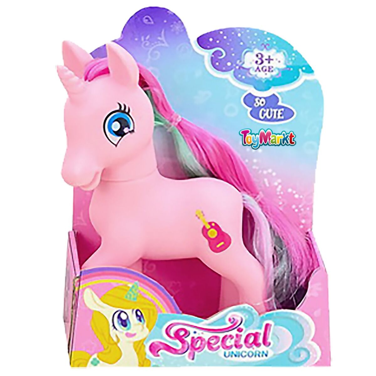 Μονόκερος με Μακριά Χαίτη Special Unicorn 12x16x5cm ToyMarkt 922092 - Image 2