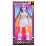 Κούκλα 29cm Κοτσίδες & Γούνινες Μπότες 16x33x5cm ToyMarkt 922103 - Image 2
