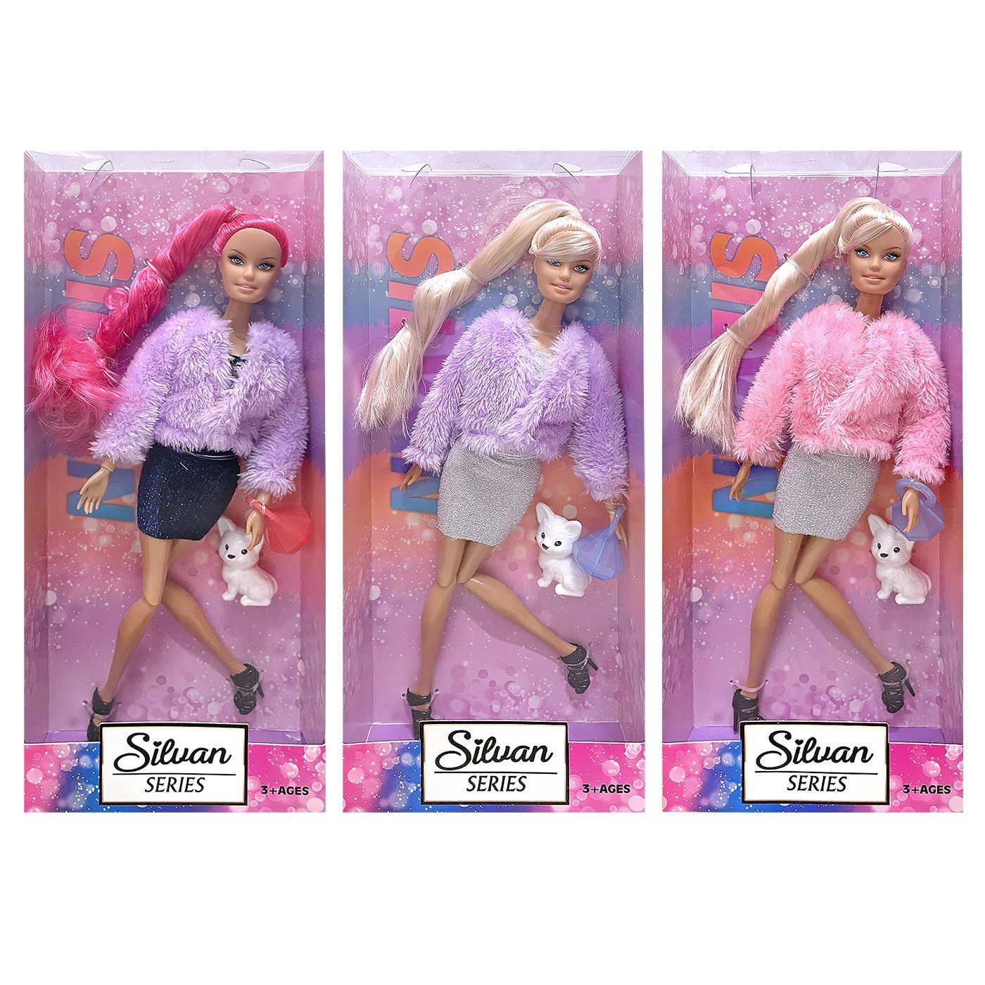 72-2084 Zitaget Photo of Κούκλα 29cm & Ζωάκι pet 32x14x5cm ToyMarkt 922104