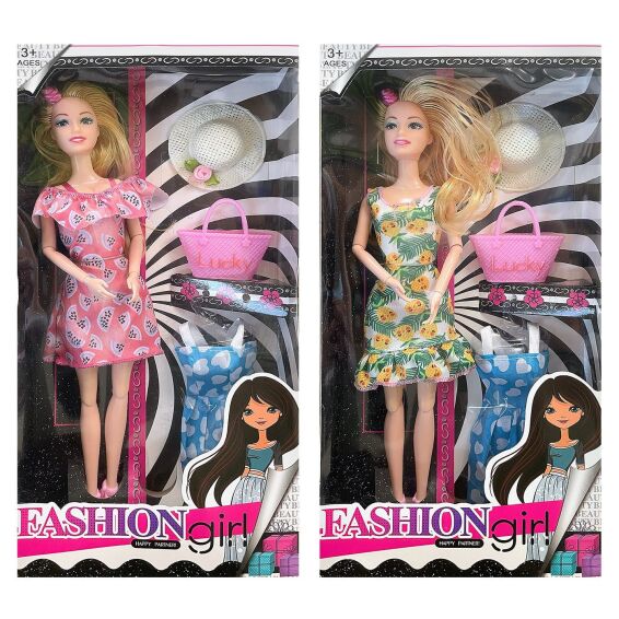 Zitaget Photo of Κούκλα 29cm Fashion Έξτρα Φόρεμα