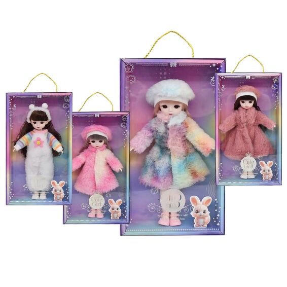 Zitaget Photo of Κούκλα Χειμερινή Ένδυση 35x20x7cm ToyMarkt 922126