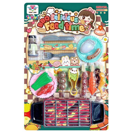 Zitaget Photo of Bbq Food Delicious Blister Card 43x28x3cm ToyMarkt 971276