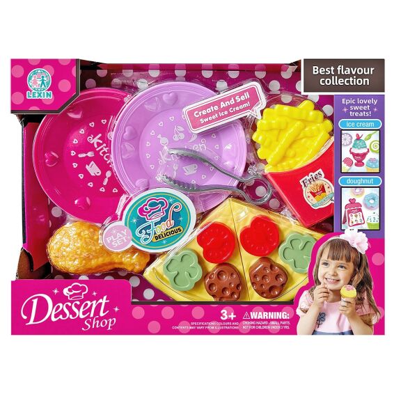 Zitaget Photo of Dessert Shop Πίτσα & Πατάτες 27x20x4cm ToyMarkt 971285