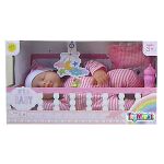 Ξαπλωμένο Μωράκι 35cm Μπαταρίας 36x20x12cm ToyMarkt 98213 - Image 2