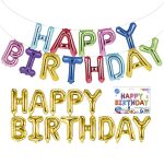 Zitaget Photo of Φουσκωτό Μεταλλιζέ Happy Birthday Ύψος γραμμάτων=41cm Homie 116791