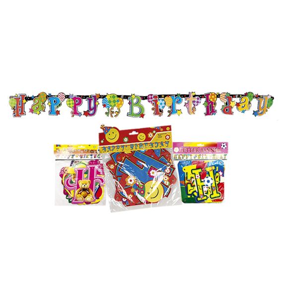 Zitaget Photo of Χάρτινη Γιρλάντα Happy Birthday 200x17cm Homie 3732