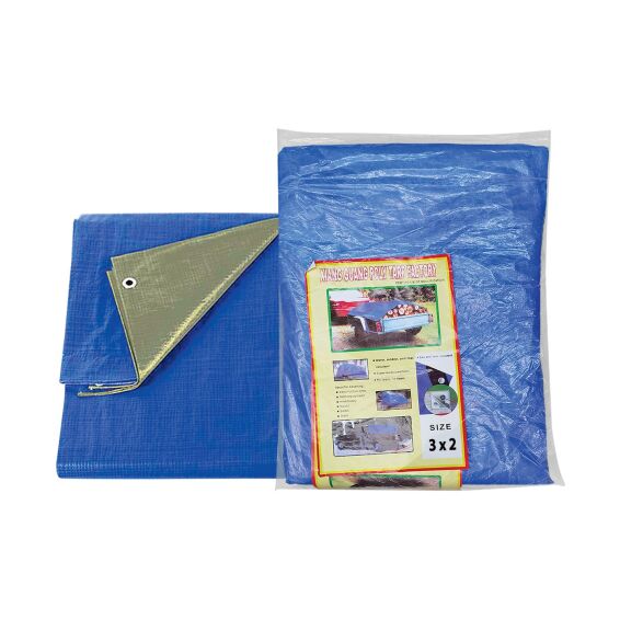 Zitaget Photo of Μουσαμάς Αδιάβροχος με Κρίκους 3x2m 90g/m²