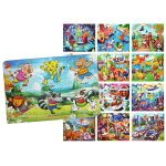 Zitaget Photo of Παζλ Ξύλινο 60 τεμ Ζωάκια 30x22