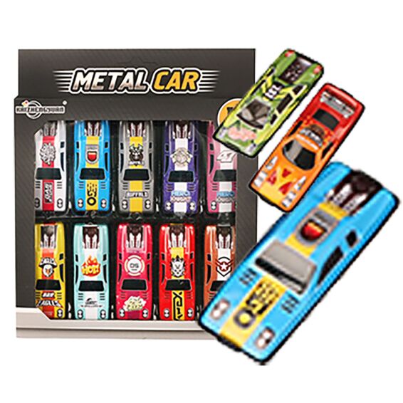 Zitaget Photo of Αυτοκινητάκια Μεταλλικά Free Wheels 10τεμ 17x17cm ToyMarkt 902393