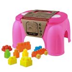 Zitaget Photo of Tουβλάκια σε Σκαμπό 20 τεμ 33x27x19cm ToyMarkt 95465