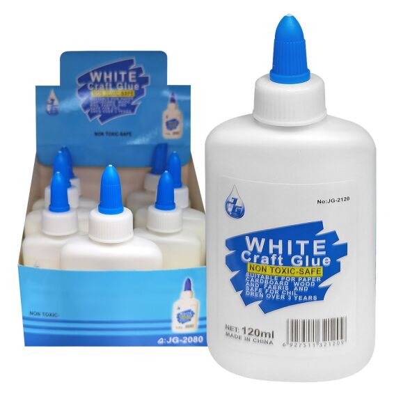 Zitaget Photo of Κόλλα Χειροτεχνίας Λευκή 120ml JustNote 39411