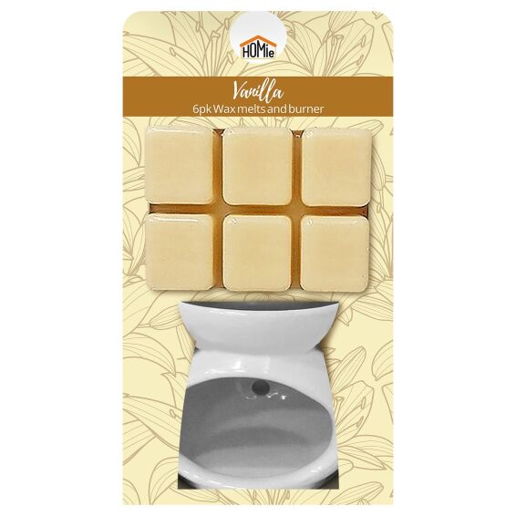 Zitaget Photo of Βάση με Αρωματικό wax Melt Βανίλια 6 Κύβοι  Homie 423057