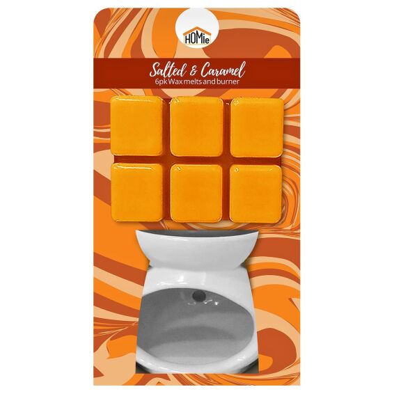 Zitaget Photo of Βάση με Αρωματικό wax Melt Salted Caramel 6 Κύβοι  Homie 423059