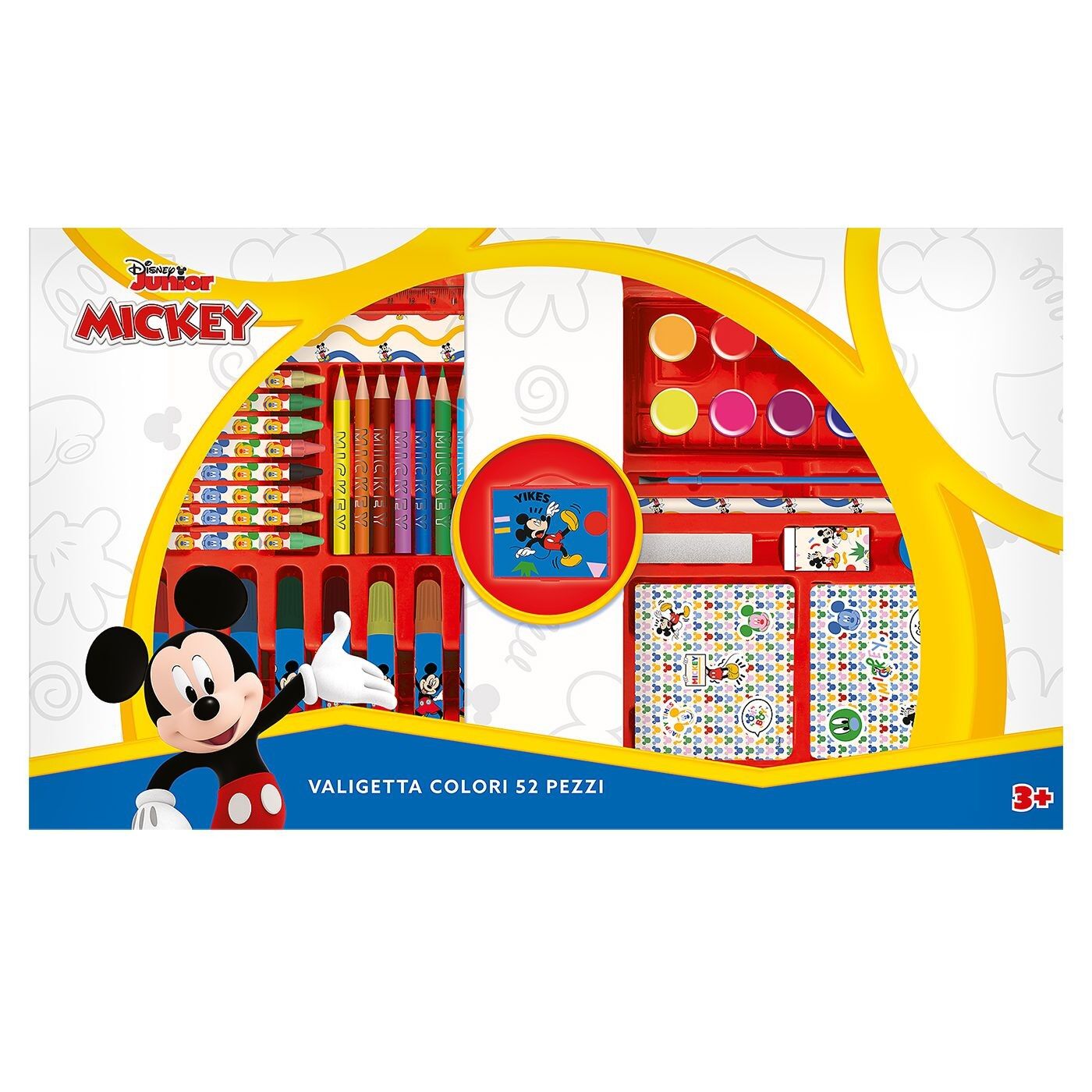 50-3605 Zitaget Photo of Σετ Ζωγραφικής 52τεμ. Mickey 45x26x3cm Disney