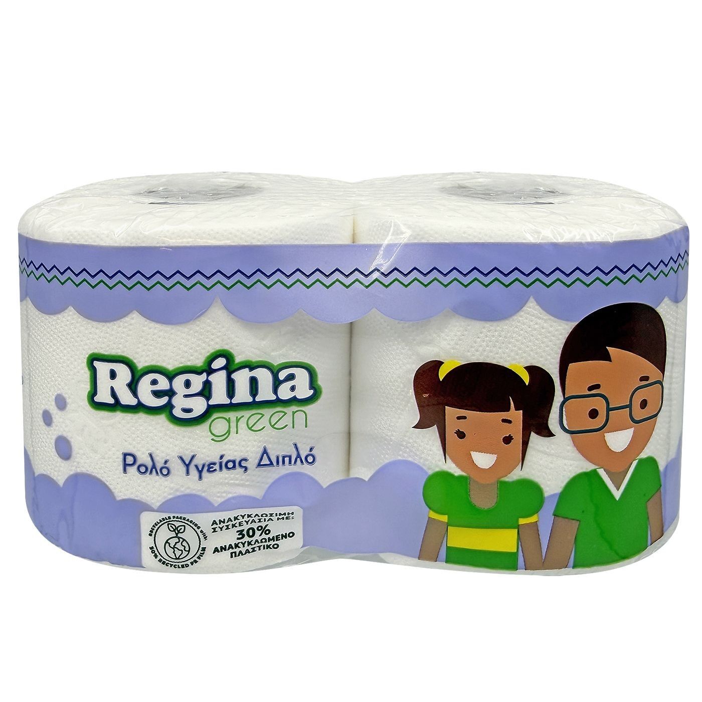 7-31 Zitaget Photo of Χαρτί Υγείας 2 Φύλλων πακ=2 Ρολά 63gr Regina