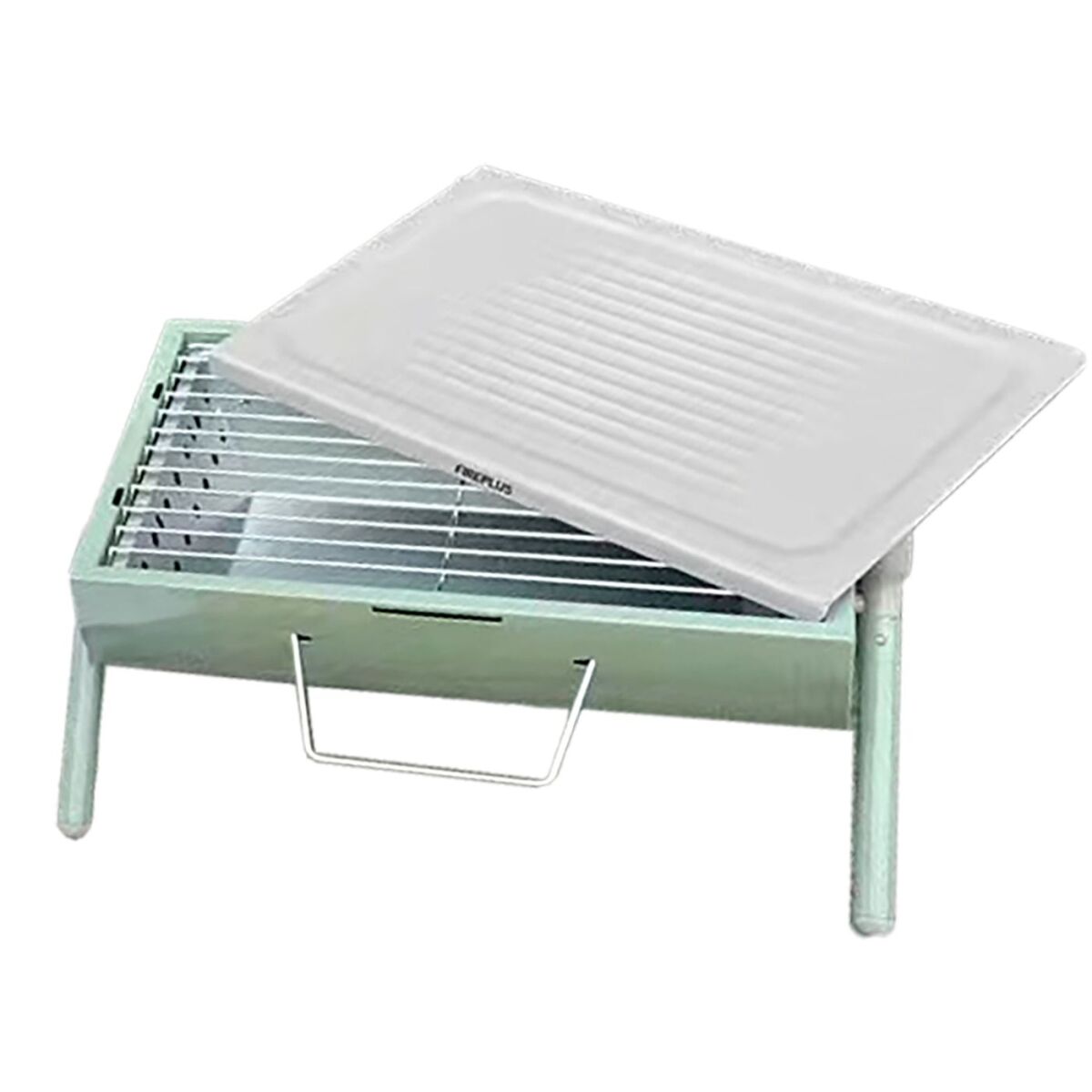 Ψησταριά Bbq με Καπάκι 44x25x18cm Homie 1011121 - Image 2