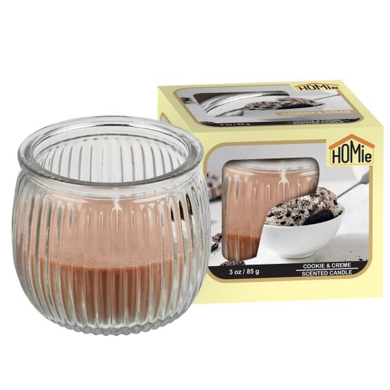 Zitaget Photo of Κερί Cookies and Cream σε Βάζο 21h 85gr Net