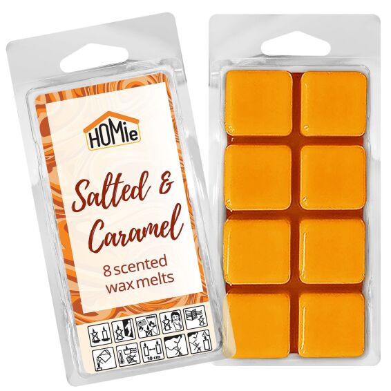 Zitaget Photo of Αρωματικό wax Melt Salted Caramel σετ=8 Κύβοι 80gr Homie 57484