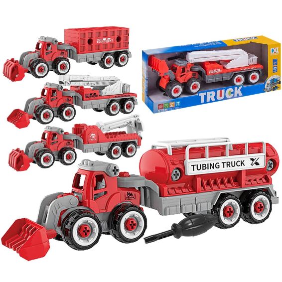 Zitaget Photo of Τρακτέρ Free Wheels Πυροσβεστικής 33x12x8.5cm ToyMarkt 913646