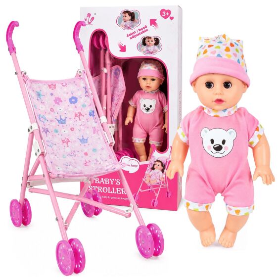 Zitaget Photo of Κούκλα με Καρότσι 50x24x43cm ToyMarkt 971384
