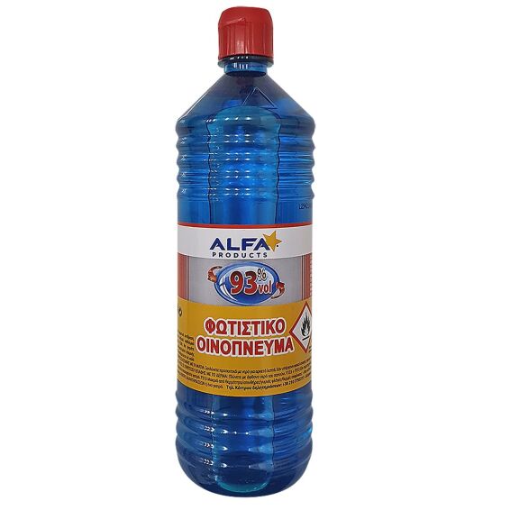 Zitaget Photo of Φωτιστικό Οινόπνευμα 425ml Alfa