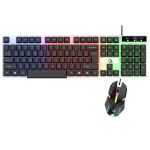 Πληκτρολόγιο & Ποντίκι σετ Ενσύρματα RGB  JustNote 10957 - Image 2