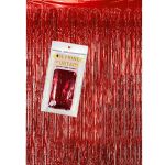 Zitaget Photo of Κουρτίνα Διακόσμησης Party Foil Κόκκινη 2x1m Homie 116976