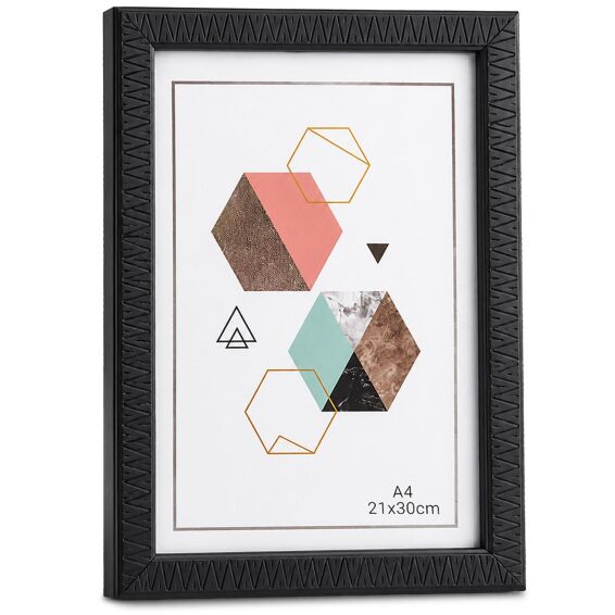 Zitaget Photo of Κορνίζα Πλαστική Μαύρη A4 Α4 21x30cm Homie 322115