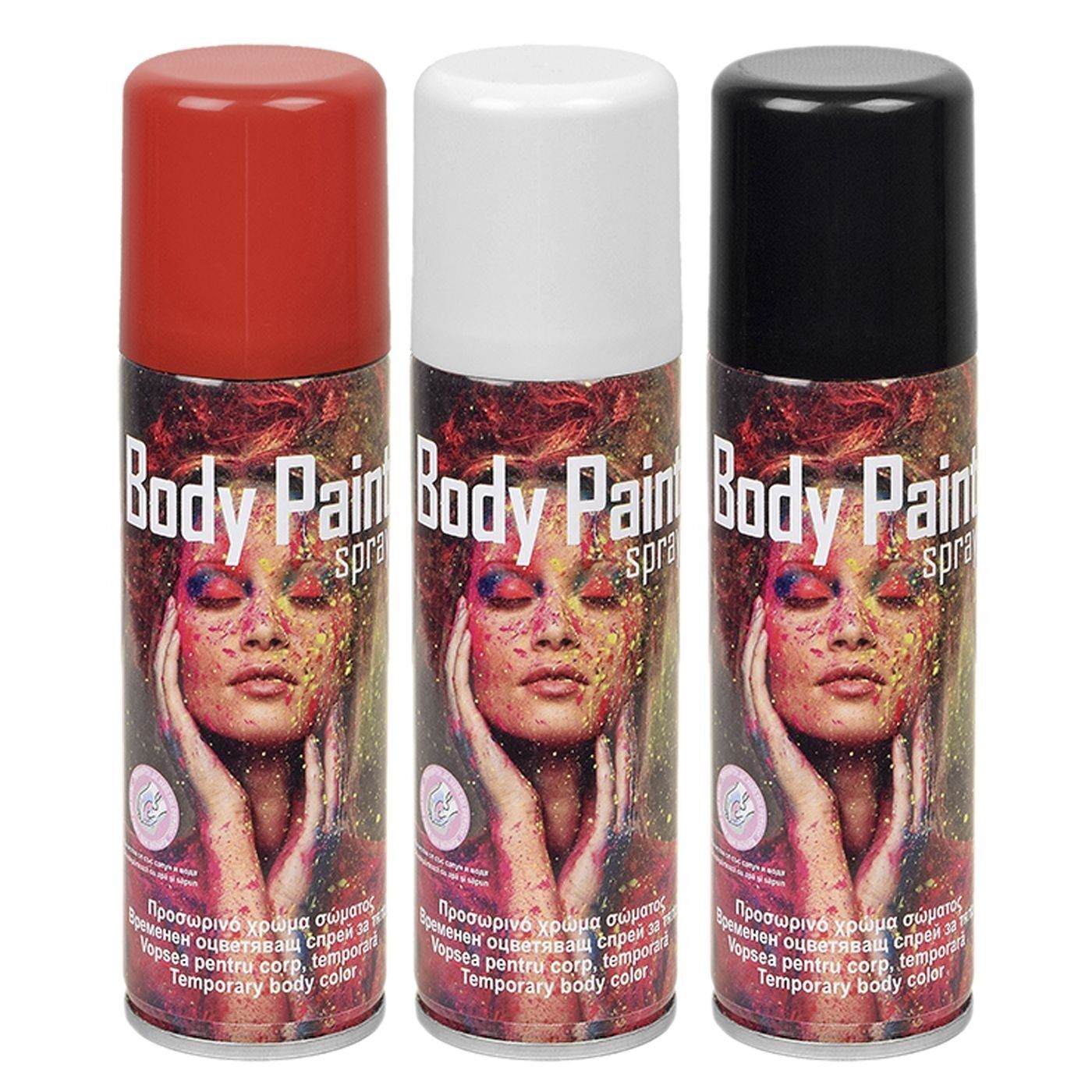 3-2057 Zitaget Photo of Σπρέυ Χρώμα Σώματος Body Paint 125ml Airpack 235-236-237