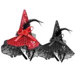 Zitaget Photo of Στέκα Καπέλο Μάγισσας με Πούλιες 26x20cm Carnavalista 232473
